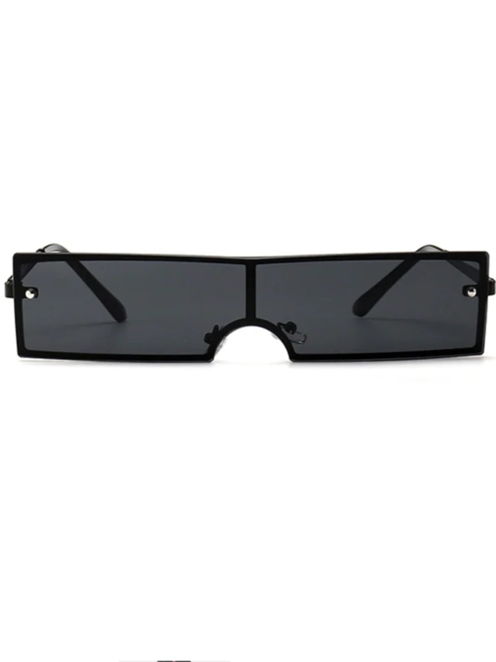 **NEVER WORN** rectangle black unisex sunglasses